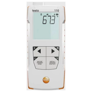 testo 110 Food - Univerzális hőmérsékletmérő műszer alkalmazáscsatlakozással