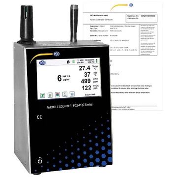 PCE Instruments PCE-PQC 22EU Részecske számláló