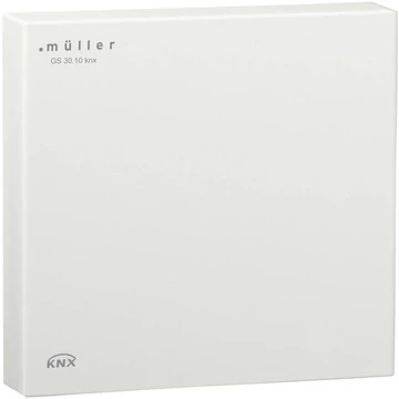 Müller KNX 23654 Helyiség hőmérséklet szabályozó higrosztáttal GS 30.10 knx