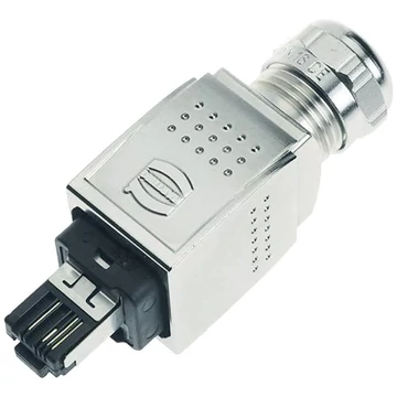 Pepperl+Fuchs 250780 Összekötő Dugó, egyenes 1 db