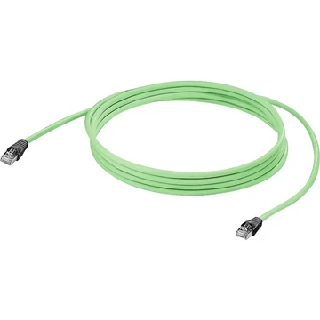 Weidmüller 8903620250 RJ45 Hálózati kábel, patchkábel CAT 6A S/FTP 25.00 m Zöld Lángálló 1 db