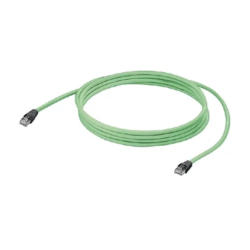 Weidmüller 8903620500 RJ45 Hálózati kábel, patchkábel CAT 6A S/FTP 50.00 m Zöld Lángálló 1 db