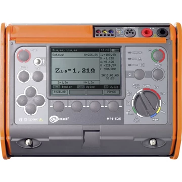 Sonel MPI-525 Telepítés teszter VDE szabvány 0100