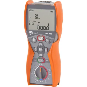 Sonel MPI-502 Telepítés teszter VDE szabvány 0100