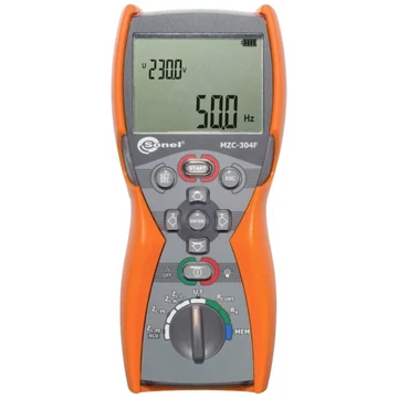 Sonel MZC-304 F Telepítés teszter