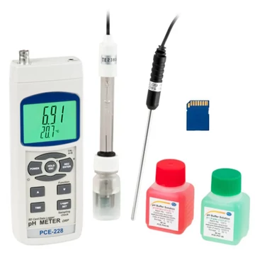 PCE Instruments pH mérő műszer pH érték, Redox (ORP)