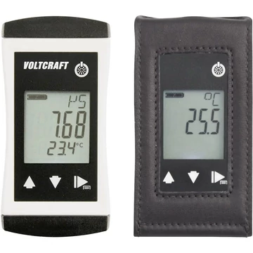 Nagyfelbontású vezetőképesség mérő ultratisztított vízhez,Voltcraft LWT-110 + TG-400