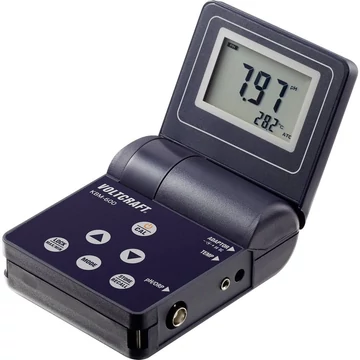 Kombinált mérőműszer, Redox (ORP), pH érték, hőmérséklet, Voltcraft KBM-600
