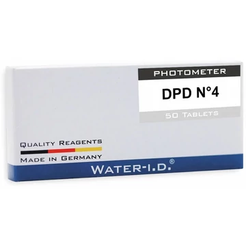 Water ID 50 Tabletten DPD N°4für PoolLAB Tabletták