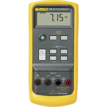 Fluke 715 Kalibrátor Kalibráció (ISO) Feszültség, Áram