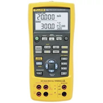 Fluke FLUKE-726/APAC/EMEA Többfunkciós kalibrátor Kalibráció (ISO) Nyomás, Frekvencia, Feszültség, Áram, Ellenállás