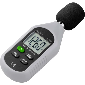 VOLTCRAFT SL-10 R Zajszintmérő 30 - 130 dB 31.5 Hz - 8 kHz