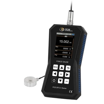 PCE Instruments PCE-DFG 20K XF Erőmérő készülék 0 - 20000 N Gyári standard (tanúsítvány nélkül)