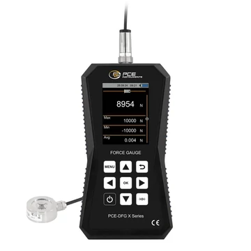 PCE Instruments PCE-DFG 10K XF Erőmérő készülék 0 - 10000 N Gyári standard (tanúsítvány nélkül)
