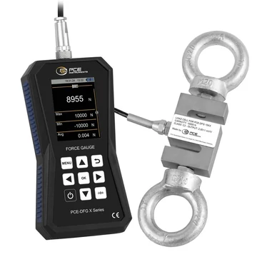 PCE Instruments Erőmérő készülék 0 - 10000 N Gyári standard (tanúsítvány nélkül)