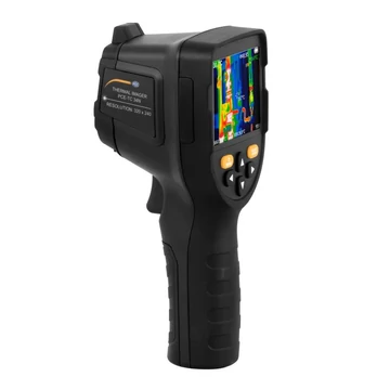 PCE Instruments Hőkamera -20 - 300 °C 9 Hz Beépített digitális kamera, Rendkívül masszív, 2 m-ig leesést tűrő, Infra