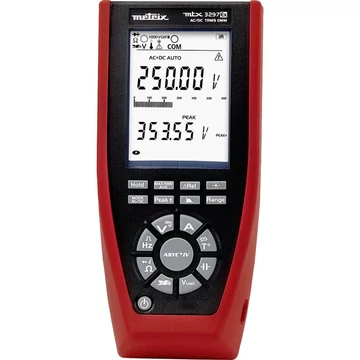 Metrix MTX 3297Ex Kézi multiméter digitális EX védelem CAT III 1000 V, CAT IV 600 V Kijelző (digitek): 60.000
