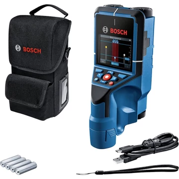 Gerenda-, vezeték- és fémkereső max. 200 mm, Bosch Professional Helymeghatározó D-Tect 200 C 0601081600