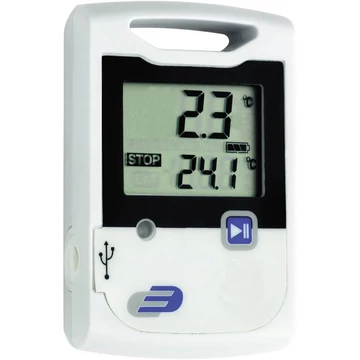 Levegő hőmérséklet mérő és adatgyűjtő -30...+60 °C, TFA LOG 10