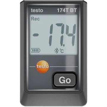 testo 174 T BT - Mini hőmérséklet adatgyűjtő Bluetooth funkcióval és alkalmazáscsatlakozással