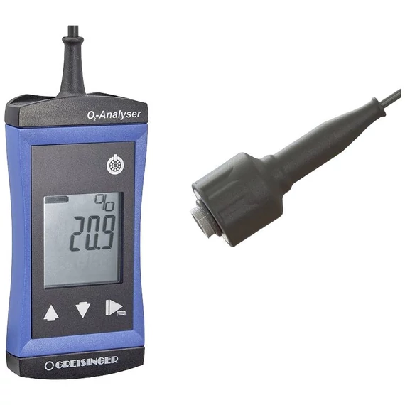 Greisinger G1690T Oxigénmérő 0 - 100 % Külső érzékelő