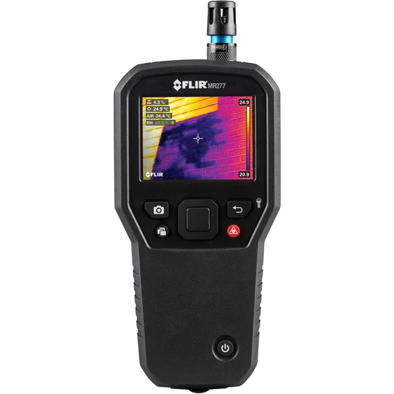 Anyagnedvesség mérő beépített hőkamerával, hőmérsékletmérés, FLIR MR277