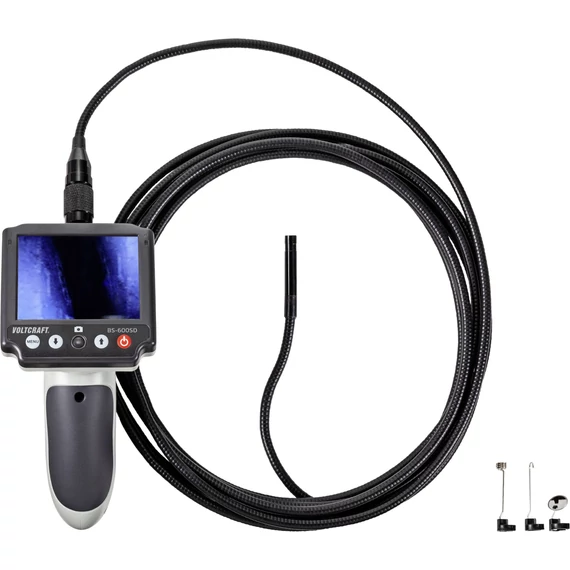 Endoszkópkamera, szonda átmérő: 8 mm, hossz: 5 m, Voltcraft BS-600SD