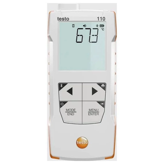testo 110 Food - Univerzális hőmérsékletmérő műszer alkalmazáscsatlakozással
