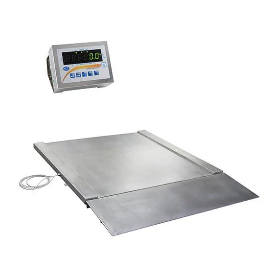 PCE Instruments Áthajtó mérleg Mérési tartomány (max.) 2000 kg Leolvashatóság 1000 g Hálózatról üzemeltetett Nemesacé