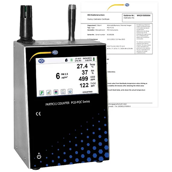 PCE Instruments PCE-PQC 22EU Részecske számláló