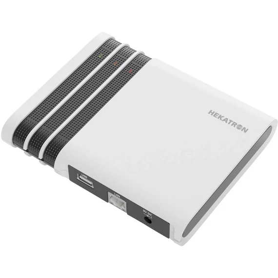 Hekatron Genius Port Vezeték nélküli központ Hálózatba köthető Hálózatról üzemeltetett (Sz x Ma x Mé) 160 x 130 x 25 mm