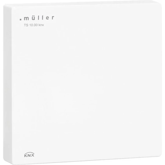 Müller KNX 24086 CO2 levegőminőség érzékelő/helyiség klíma szabályozó TS 10.00 knx