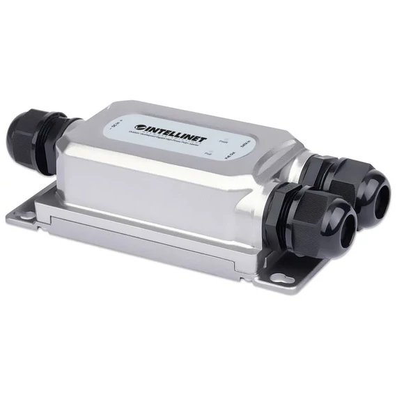 Intellinet Outdoor Gigabit High-Power PoE injektor 10 / 100 / 1000 MBit/s IEEE802.3af (15.4 W), IEEE802.3at (30 W)