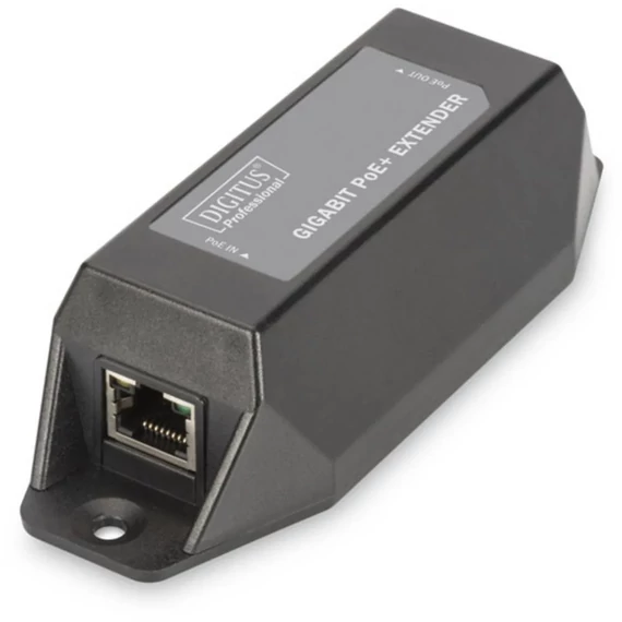 Digitus DN-95123 PoE antenna meghosszabbító 1 GBit/s IEEE 802.3af (12.95 W), IEEE 802.3at (25.5 W)