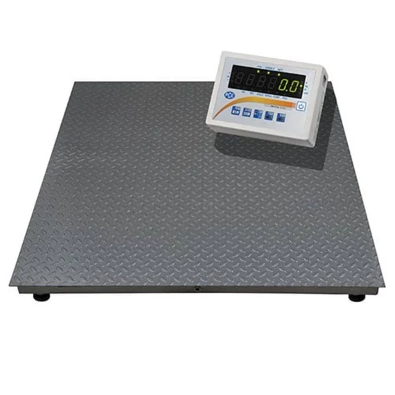 PCE Instruments Padlómérleg Mérési tartomány (max.) 3000 kg Leolvashatóság 1000 g Hálózati adapterről üzemeltetett, H
