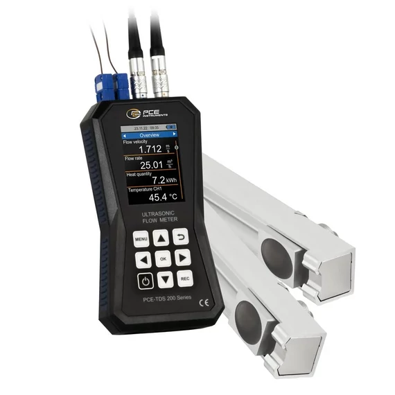 PCE Instruments Ultrahangos érzékelő PCE-TDS 200+ MR Üzemi feszültség: 5 V Mérési tartomány: 0 - 32 m/s 1 db