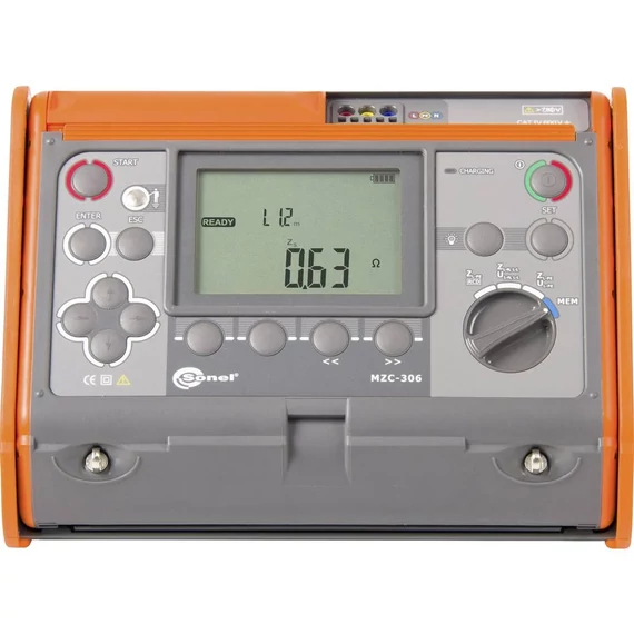 Sonel MZC-306 Telepítés teszter