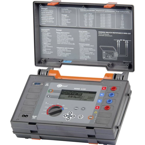 Sonel MMR-620 Alkatrész teszter digitális CAT IV 300 V