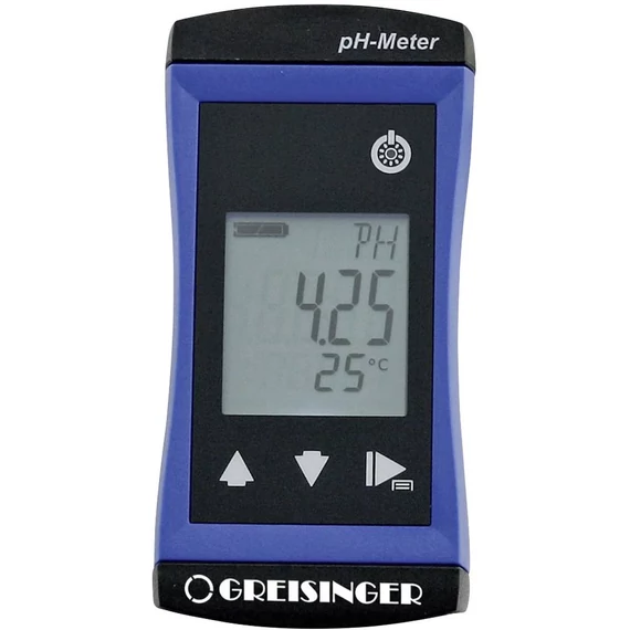 Greisinger G1501-GL pH mérő műszer pH érték, Hőmérséklet, Redox (ORP)