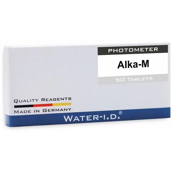 Water ID 50 Tabletten Alkalinität für FlexiTester Tabletták