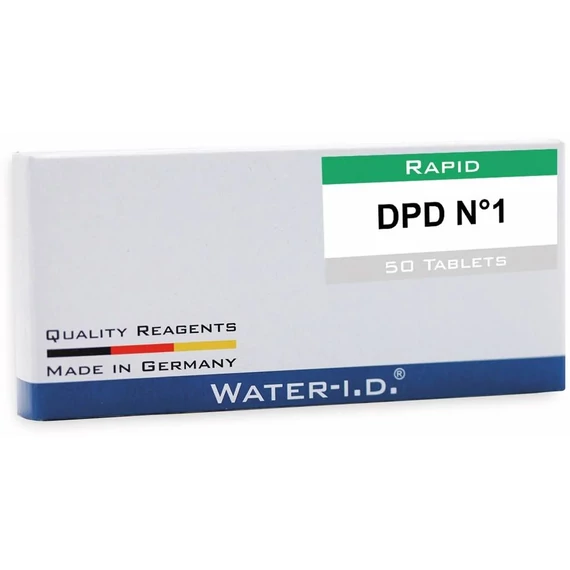 Water ID 50 Tabletten DPD N°1 für FlexiTester Tabletták