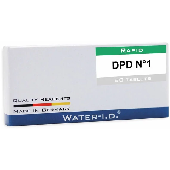 Water ID 50 Tabletten DPD N°1 für PoolLAB Tabletták