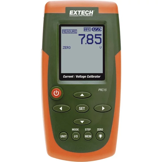 Extech PRC15 Kalibrátor Kalibráció (DAkkS) Feszültség, Áram