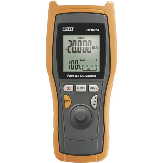 HT Instruments HT8051 Kalibrátor Kalibráció (ISO) Feszültség, Áram