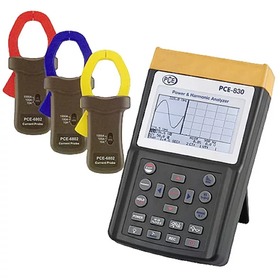 PCE Instruments PCE-830-2 hálózat analizáló készülék