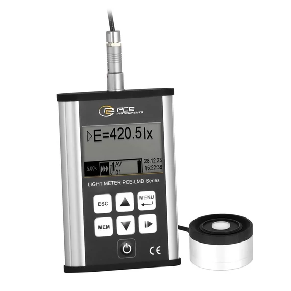 PCE Instruments PCE-LMD 200 Fénymérő 0 - 50 lx