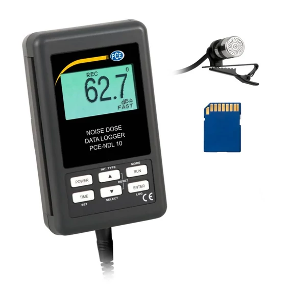 PCE Instruments PCE-NDL 10 Zajszint adatgyűjtő