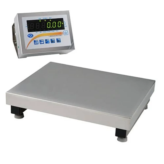PCE Instruments Platform mérleg Mérési tartomány (max.) 60 kg Leolvashatóság 10 g USB-n keresztül üzemeltetett