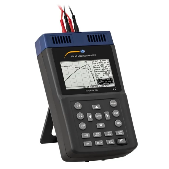 Munkavédelmi mérőműszer 10 - 1000 W/m², PCE Instruments PCE-PVA 100