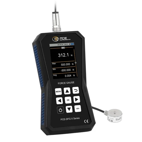 PCE Instruments PCE-DFG 0K5 XF Erőmérő készülék 0 - 500 N Gyári standard (tanúsítvány nélkül)